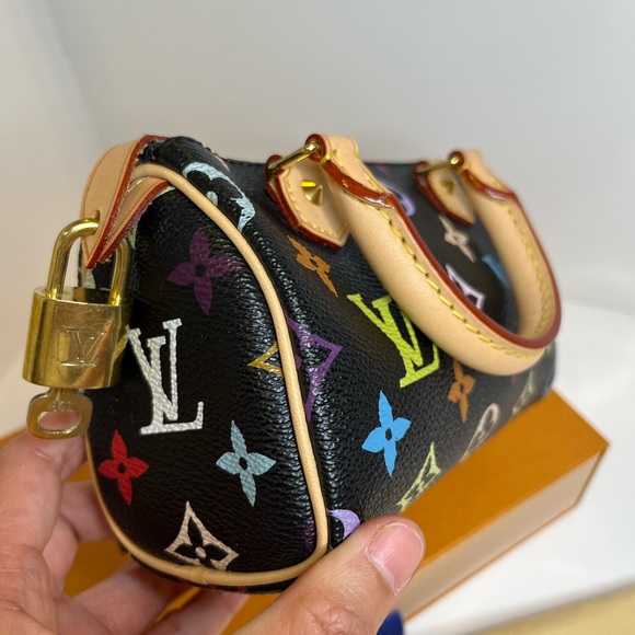 🎀LOUIS VUITTON MINI SPEEDY MULTICOLOR - Picture 15 of 17